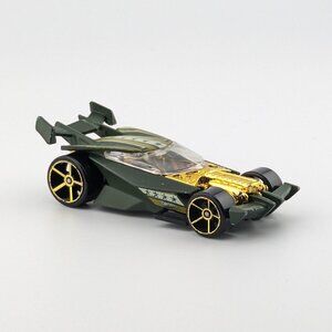 Hot Wheels Hotwheels 2007 # 28 Drift King Green/Gold collectible Diecast Car